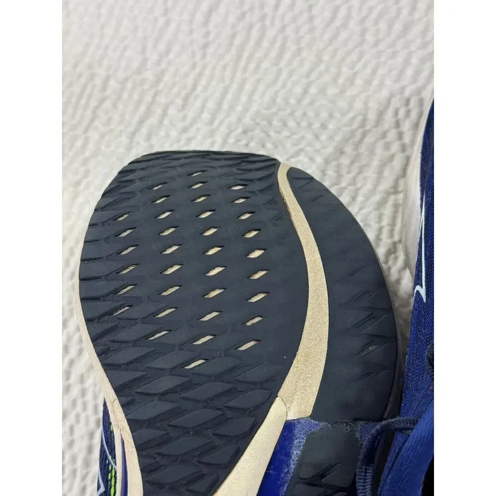 Mizuno Shoes Mens Size 13 Blue Green Wave Rider 28 Athletic Running Sneakers